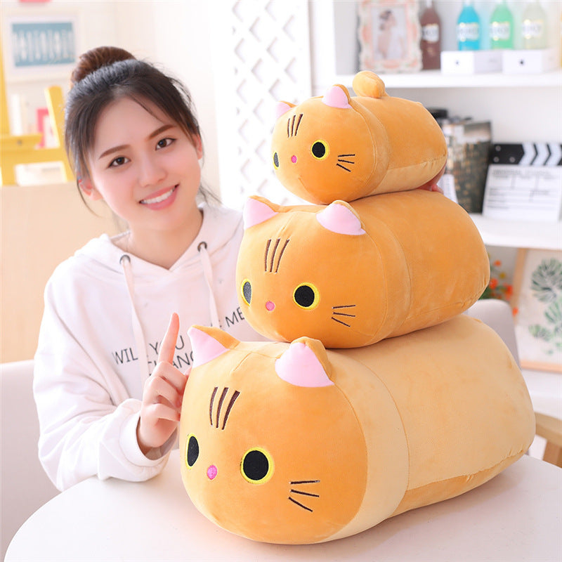 Cute Fat Cat Plush Doll Soft Cute Cat Rag Doll