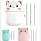 USB Silent Car Aromatherapy Humidifier With Ambient Light