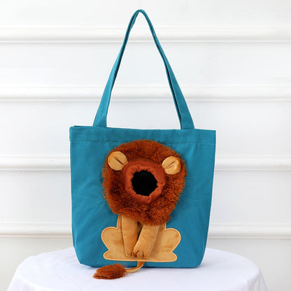 Soft Pet Carrier Lion Design