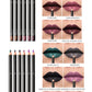 6 or 12Pcs/Set Waterproof Pencil Lipstick Set
