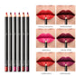 6 or 12Pcs/Set Waterproof Pencil Lipstick Set